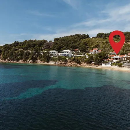 Anthea - Seafront 3-bedroom House * Achladies (Skiathos)